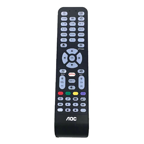 GUPBOO Télécommande universelle pour AOC TV RC1994713/01 AOC NETFLIX LE32D3350