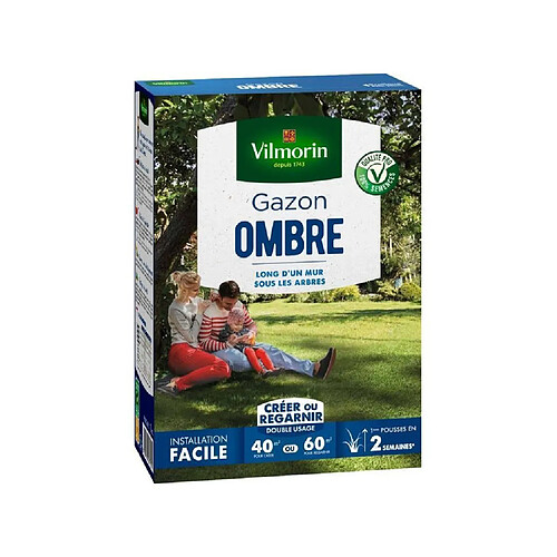 VILMORIN Semences de gazon ombre - 1 kg - 4466314