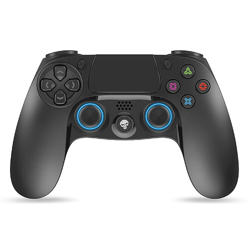 Spirit Of Gamers Manette sans fil PS4 rétro éclairée bleue Spirit of gamer - Bluetooth