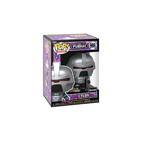 Figurine Funko Pop Games Funko Fusion Cylon with Chase Modèle aléatoire