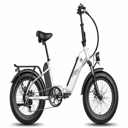 FAFREES FF20 Polar Vélo Électrique - 500W Autonomie 110KM Freins à Disque - Blanc