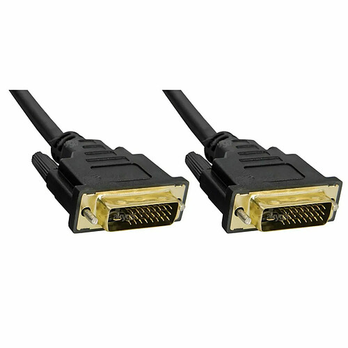 Câble Vidéo Numérique DVI-D Akyga AK-AV-06 Noir 1,8 m