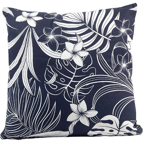 Jardindeco Coussin en coton imprimé 45 x 45 cm imprimé latina.