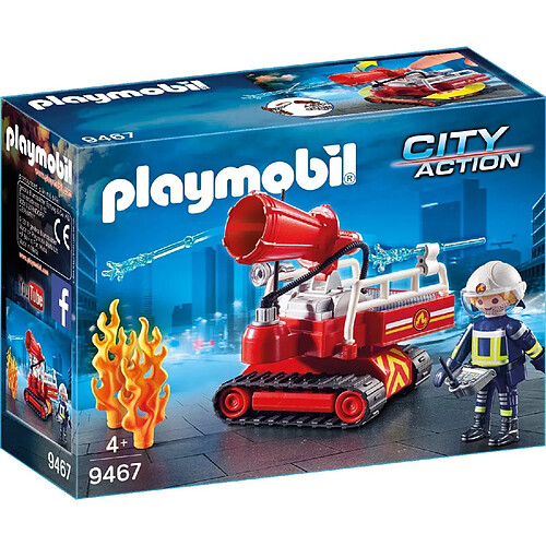 Playmobil® PLAYMOBIL 9467 City Action - Pompier avec robot d'intervention