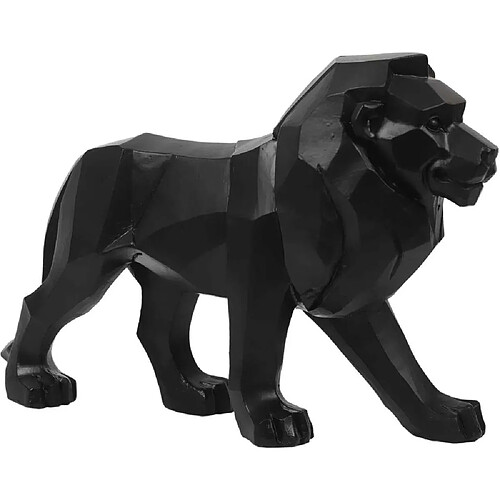 The Home Deco Factory Lion origami en polyrésine 36 cm.