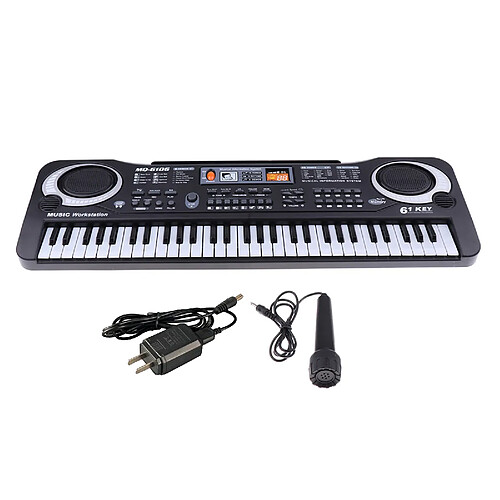 Clavier Piano 61 Clavier Portable Clavier Multifonctionnel Clavier Piano Cadeau