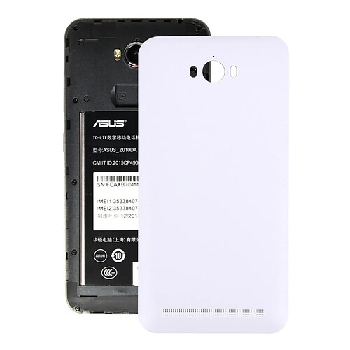 Wewoo Coque arrière blanc pour Asus Zenfone Max / ZC550KL Arrière Cache Batterie pièce détachée