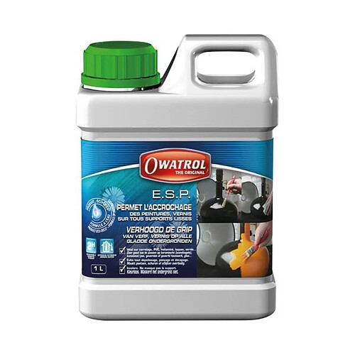 Préparateur pour surfaces très lisses ESP - 1L - OWATROL