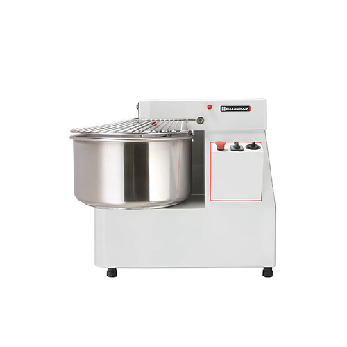 Pétrin Professionnel Vitesse Variable Tête Et Cuve Fixes - 53 Litres - PizzaGroup