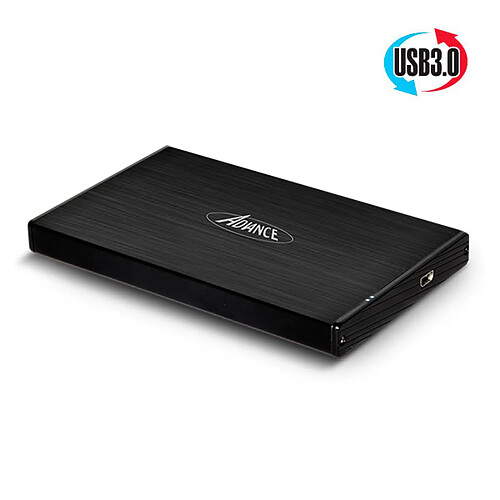 Advance Mobility Disk S8 Noir - Boitier pour disque dur 21/2 SATA sur port USB 3.0