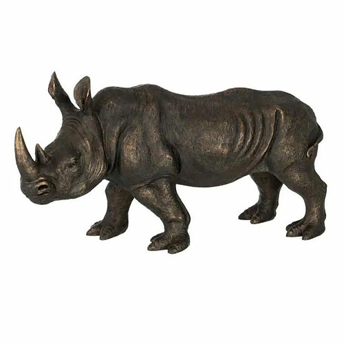 Paris Prix Statuette Déco Rhinocéros 63cm Bronze