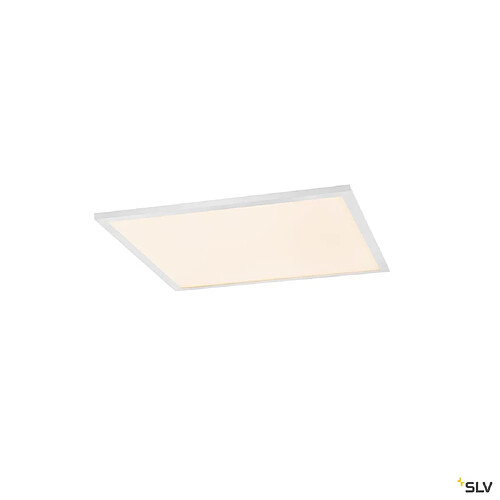 Encastré de plafond intérieur SLV CONNECTED LED PANEL, 595x595mm, UGR19, blanc, LED, 43W, 2700K-6500K, Dim to warm