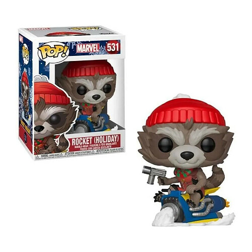 FUNKO POP Marvel : Holiday - Rocket