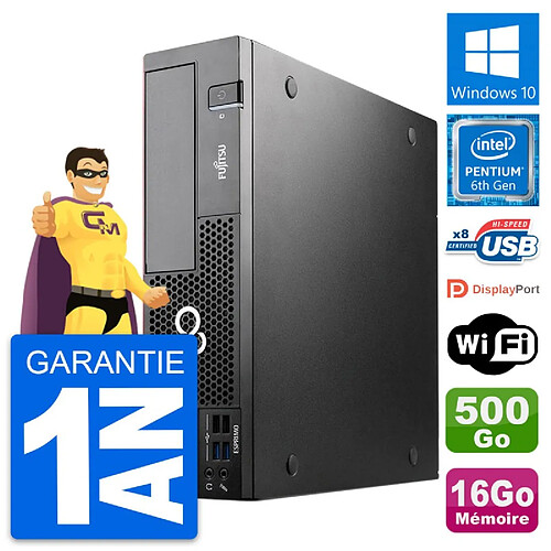 PC Fujitsu Esprimo D556 DT Intel G4400 RAM 16Go Disque Dur 500Go Windows 10 Wifi · Occasion