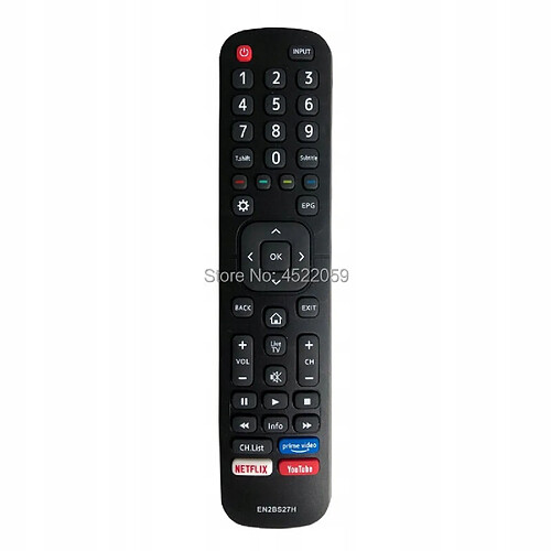 GUPBOO Télécommande Universelle de Rechange pour téléviseur salut sens 32M2600 32M2600 (H 32M 2600) H40M