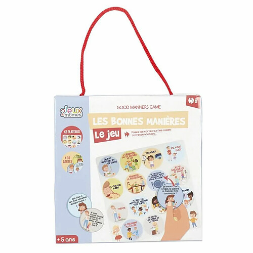 Paris Prix Jeu 30 Cartes Enfant Manières 18cm Multicolore