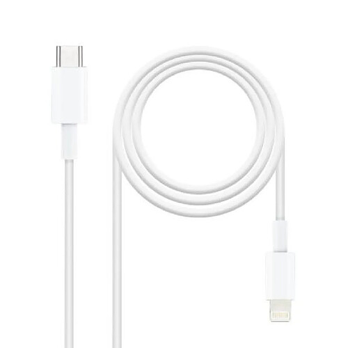 ? Câble USB Type C/M Vers Lightning/M - 2M Blanc