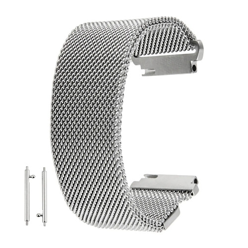 Wewoo Bracelet pour Huawei Montre 18mm Magnétique Milanese Boucle En Acier Inoxydable Aimant Fermeture Serrure