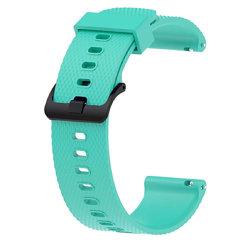 Wewoo Bracelet pour montre connectée Dragonne Sport en silicone Garmin Vivoactive 3 20mm Vert menthe