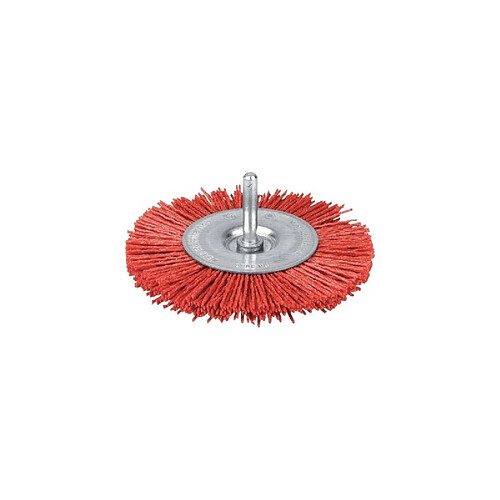 SCID Brosse circulaire nylon rouge ls 75 4500