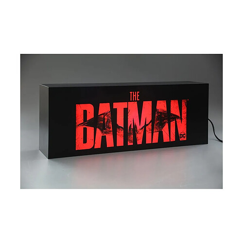 Hot Toys DC Comics - Décoration lumineuse Logo The Batman 40 cm