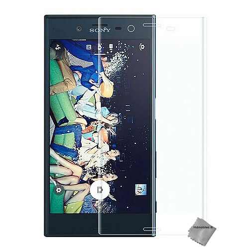 Htdmobiles Film de protection vitre verre trempe incurve integral pour Sony Xperia XZ - TRANSPARENT