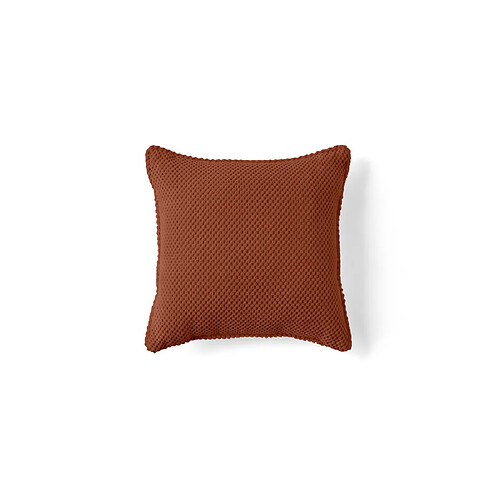 Bestmobilier Topaze - coussin - velours texturé - 40x40 cm