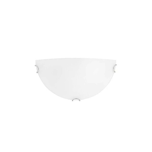 NOVA LUCE Applique ANCO Blanc & Chrome LED E27 1x12 W