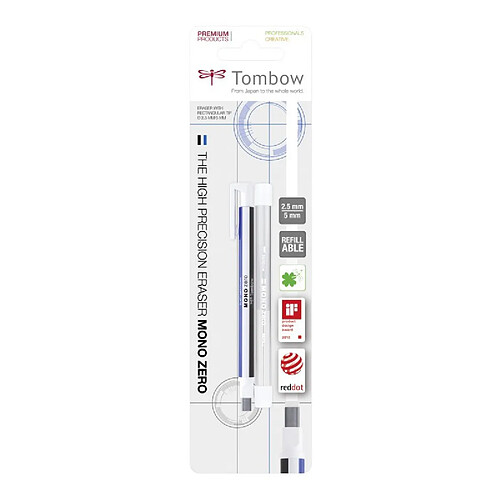 TOMBOW Stylo-gomme "MONO zero", pointe angulaire, ()