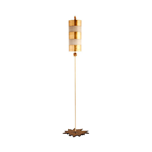 Elstead Lighting Lampadaire Nettle Feuille d'or