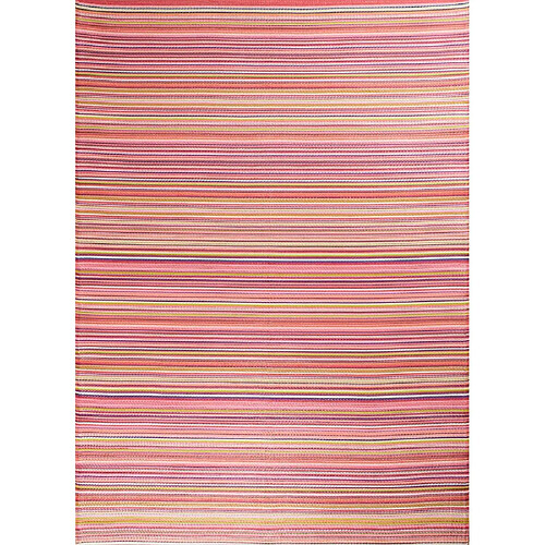 Jardindeco Tapis extérieur en polypropylène Spargi 1746 rose 120 x 160 cm.