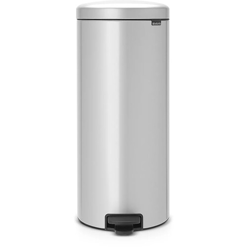 Brabantia NEWICON - Poubelle à pédale - 30L - Gris métallique - 114465