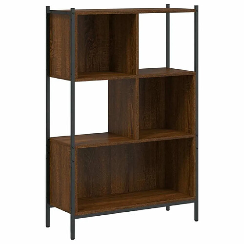 Maison Chic Bibliothèque - Armoire de livres chêne marron 72x28x109 cm bois d'ingénierie -GKD77608