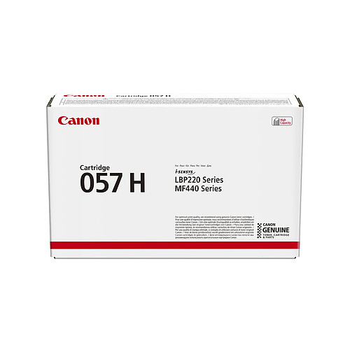 Toner original Canon i-SENSYS 057H Noir