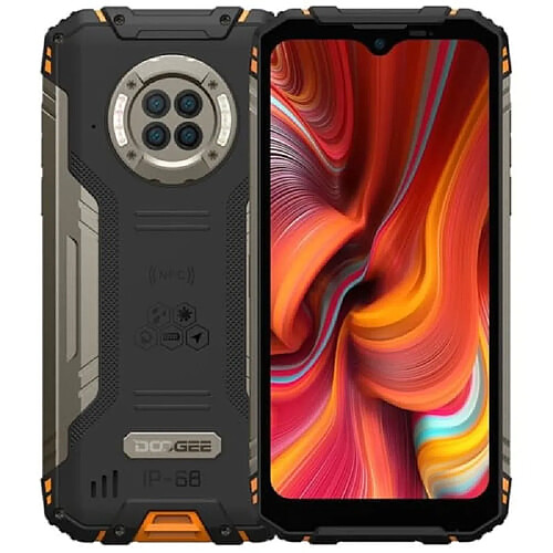 Doogee S96 Pro Smartphone 6.22" HD+ MediaTek Helio G90 8Go 128Go Android 10 Orange