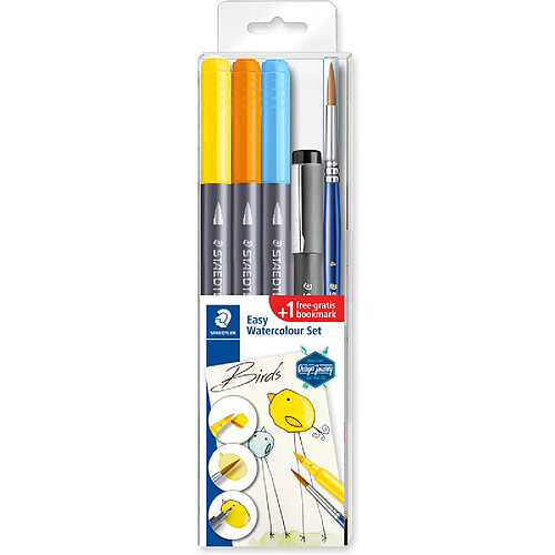 STAEDTLER Kit aquarelle Easy Watercolour 'Oiseaux' ()