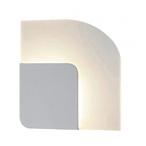 Luminaire Center Applique murale design Lorelei Blanc sable