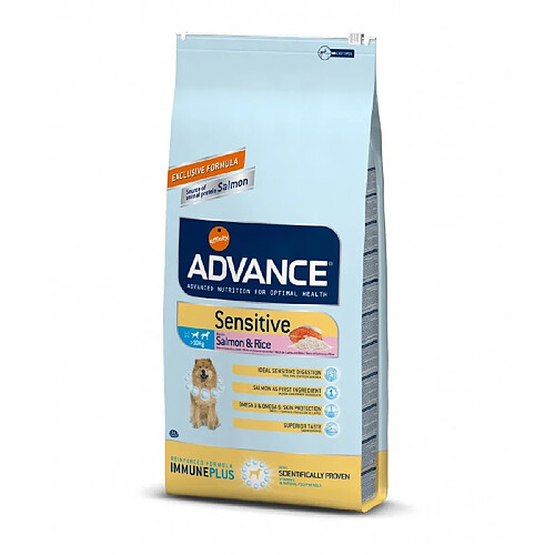 Advance Diet Croquettes Advance pour chiens Sensitive Sac 3 kg (DLUO 3 mois)