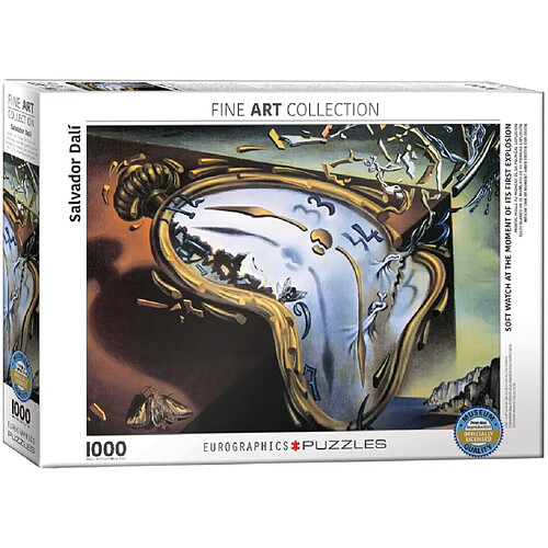 Eurographics Puzzle Dal Salvador Les Montres Molles 1000 pieces