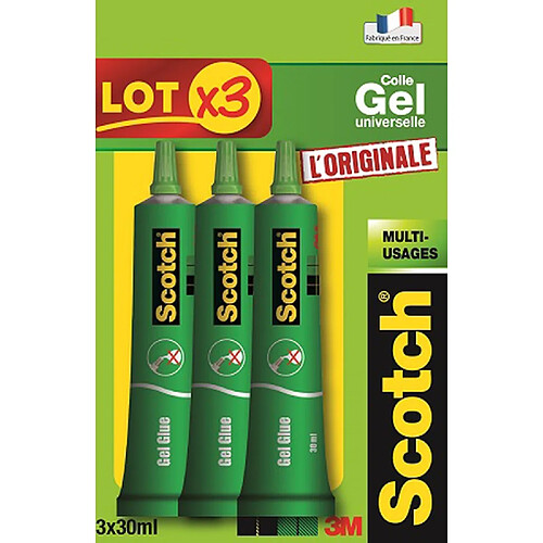 3M Scotch Colle universelle 'Universal Gel', 30 ml, 2+1 ()