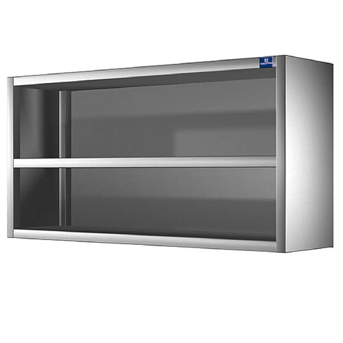 Mastro Armoire Inox Murale Ouverte - Profondeur 400 mm - Virtus