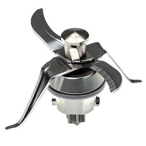 vhbw Couteau de mixeur remplace Thermomix 10028639 pour robot de cuisine - avec 4 couteaux en acier inoxydable