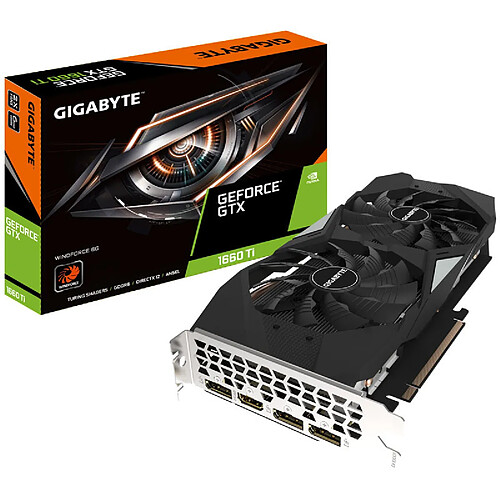 Gigabyte GeForce GTX 1660 Ti Force de vent 6G