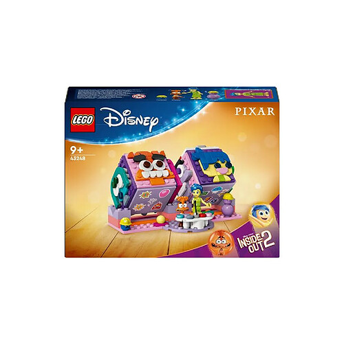 LEGO® Disney Pixar 43248 Les cubes des émotions Vice Versa 2