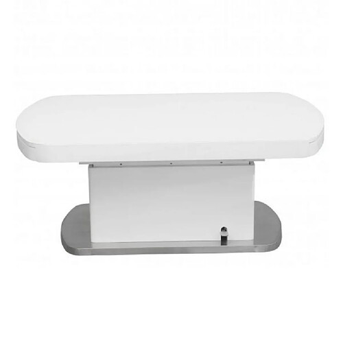 Inside 75 Table basse relevable DOUBLE SET blanc