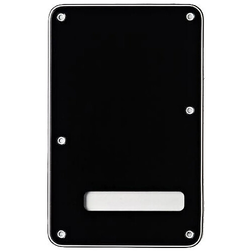 3-Ply Black Stratocaster Backplate Fender