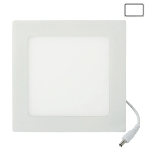 Wewoo Dalle LED Ampoule Lanternes 12W Blanc, Flux Lumineux: 880lm, Taille: 17.1cm x 17.1cm x 1.7cm