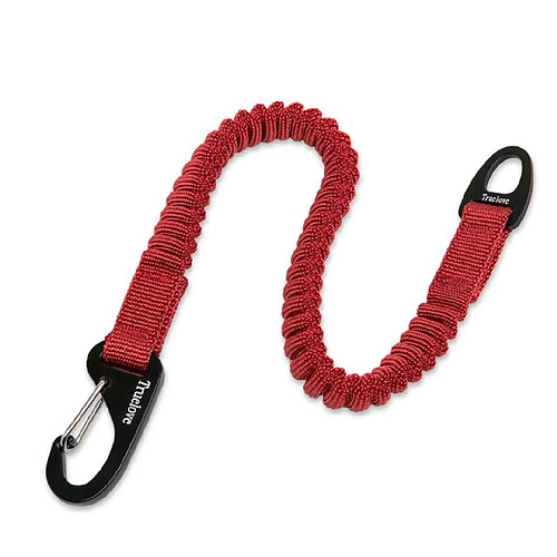 Universal Courroie de saut à l'élastique courte pour chien Laisse en nylon extensible sur amortisseur de saut à l'élastique Entraînement de course pour chien | Laisse (rouge)