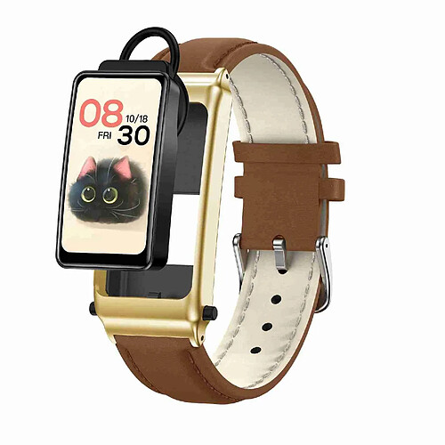 Yonis Montre Connectée Luxe Or Bluetooth Appels IP67