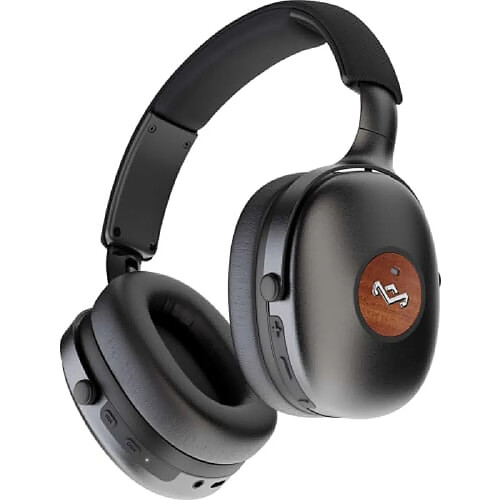 House Of Marley EM-JH151-SB Ecouteurs Détachable Supra-Auriculaire Sans Fil Bluetooth Noir